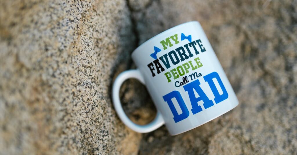 Ceramic mug with 'My Favorite People Call Me Dad' as one of his Father's Day gifts