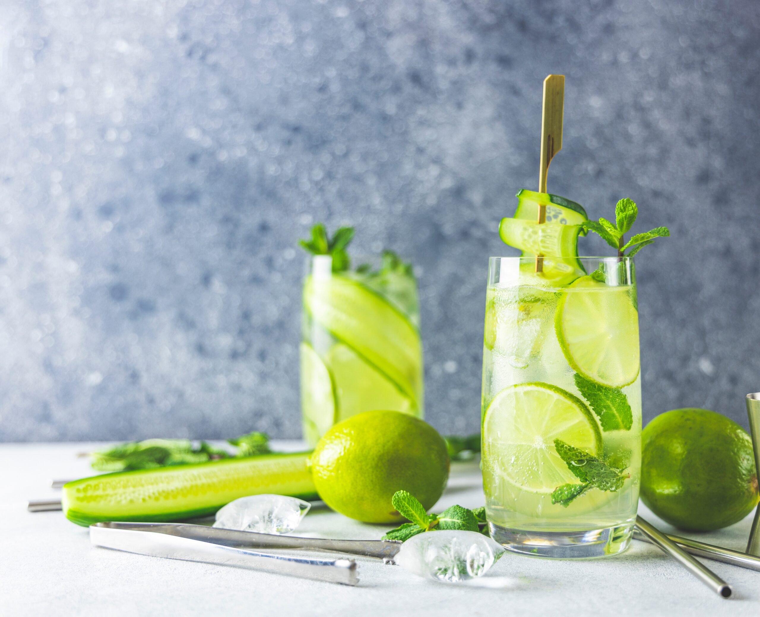 cucumber lime spritzer