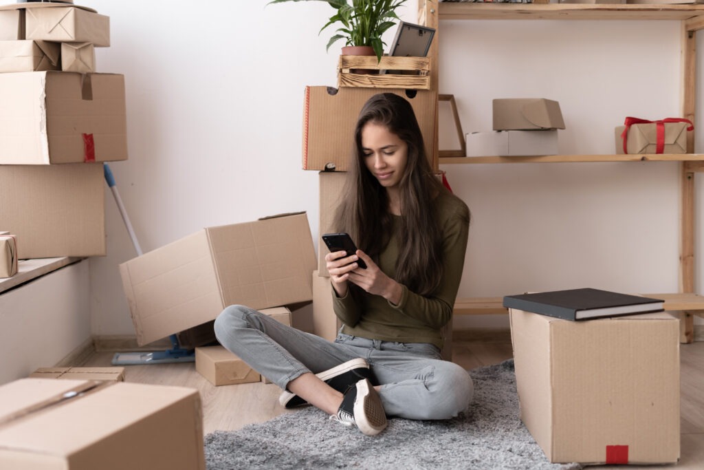 Going over first apartment checklist for back-to-school