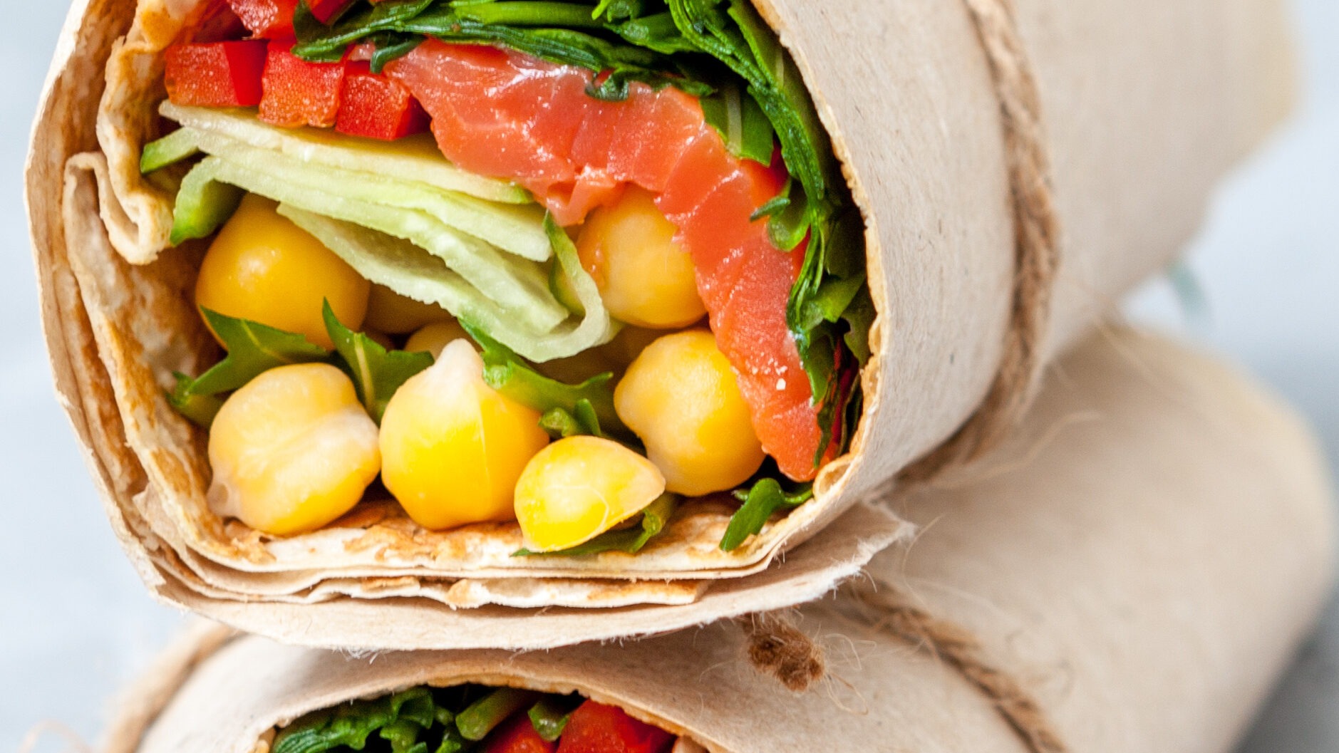 buffalo chickpea wraps