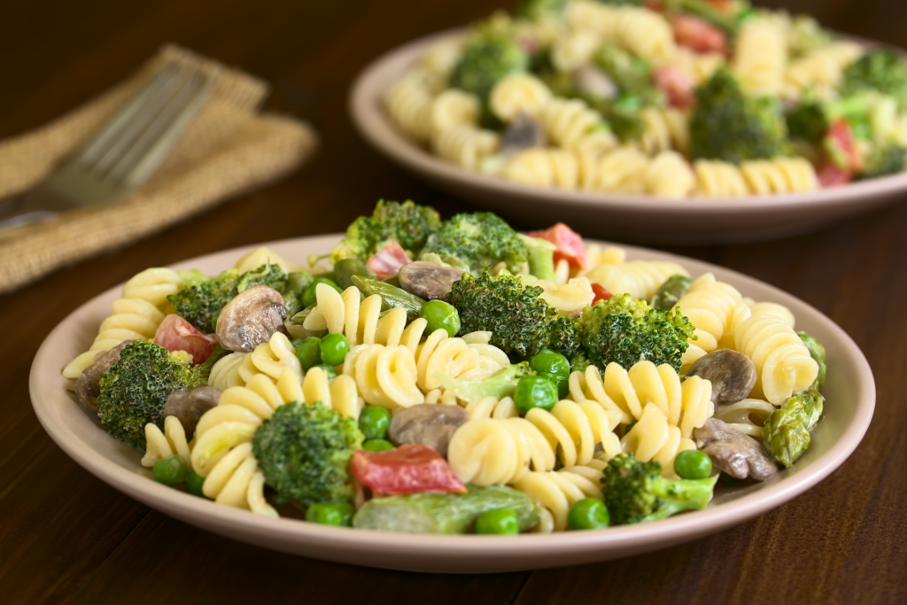 Pasta Primavera meal prep