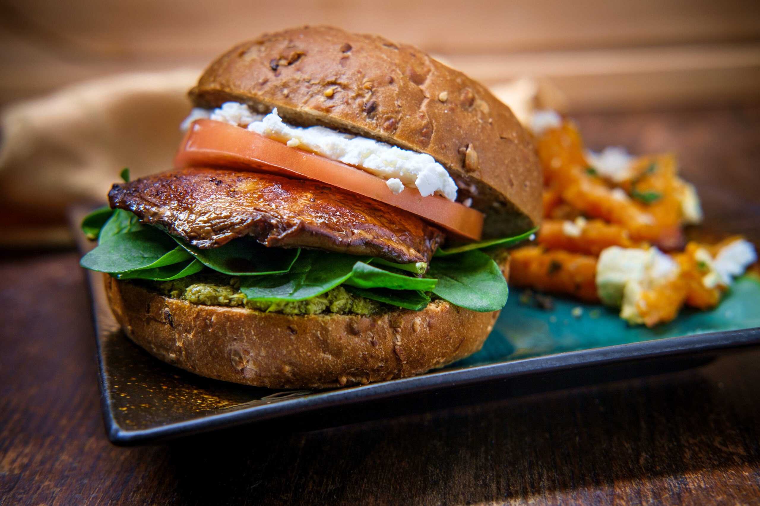 Portobello Mushroom Burgers