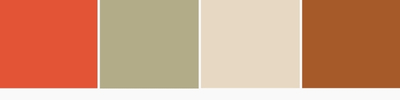 Boho Color Palette - Terracotta, Sage, Cream