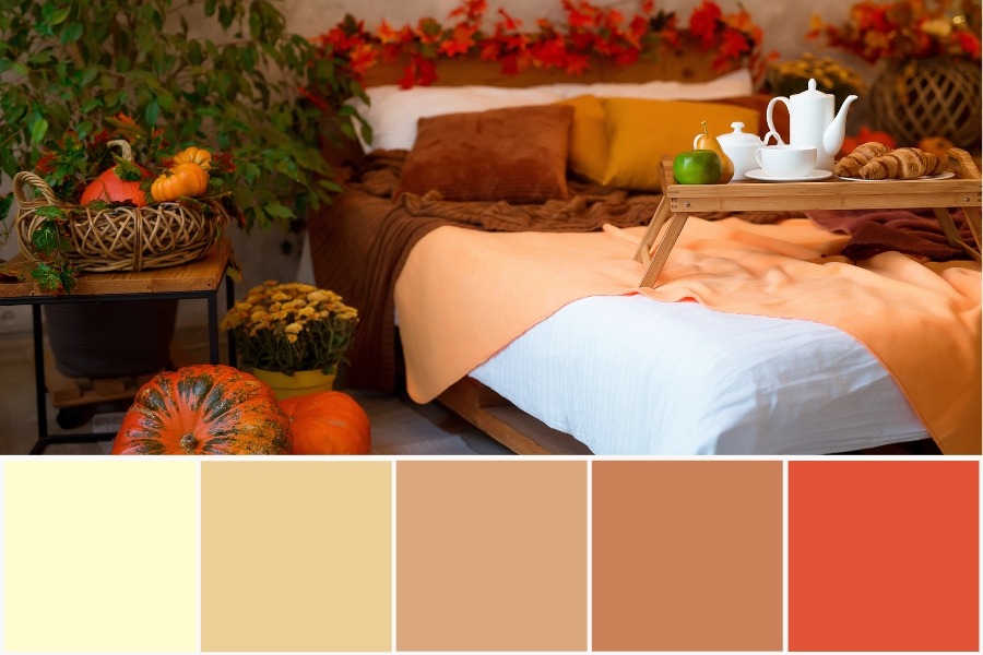 Warm Earthy Fall Color Palette